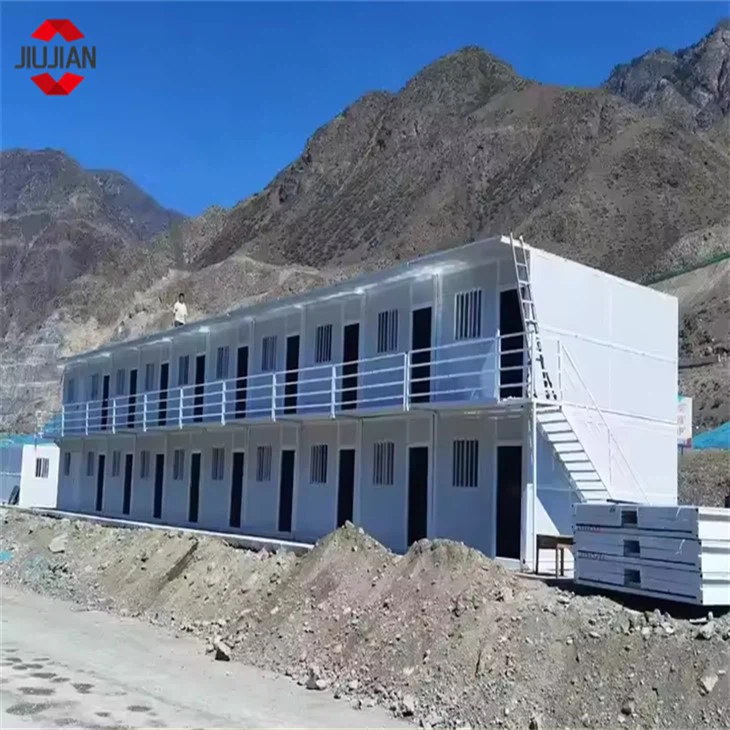 Multi storey flat pack container houses